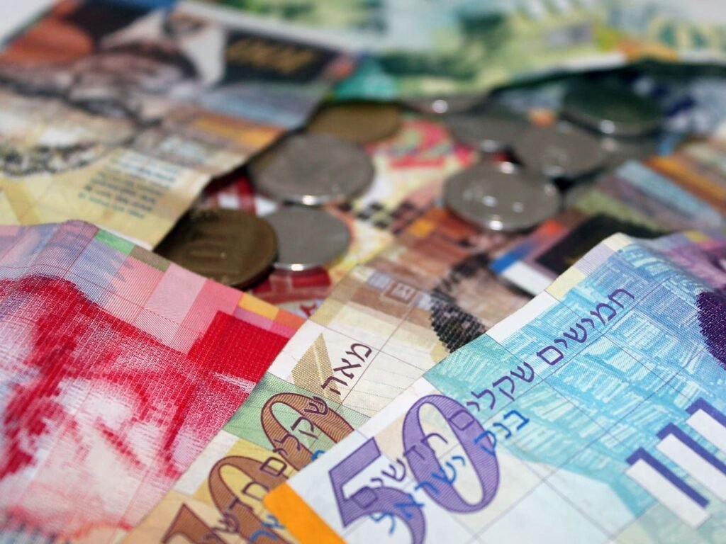 shekel israelense - a moeda de Israel